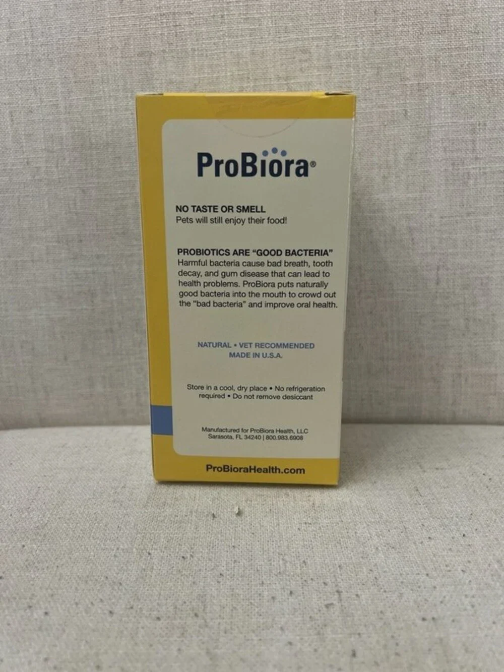 ProBiora Probiotics for Dogs Dental Health Oral Care Powder, 30 Servings